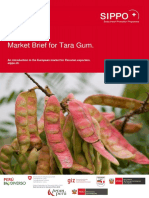 Peru - Market Brief Tara Gum - SIPPO