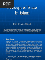 Concept of State in Islam - Feb 15, 06