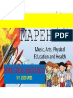 MAPEH COVER PAGE