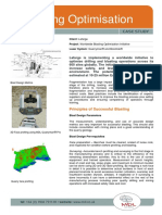 MDL Blast Optimisation Case Study