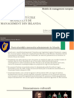 Particularitățile Modelului de Management Din Irlanda