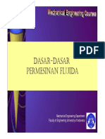 Fluid System 03 - Dasar-dasar permesinan fluida