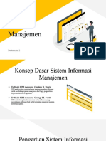 Sistem Informasi Manajemen - Pertemuan 2