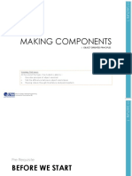 Making Components: Learning Outcomes