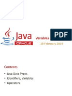 Java Variablesoperators BW