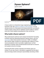 What Is A Dyson Sphere?
