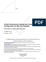 80-Yb952-3 D Wlan Conformance Testing and Compliant Power Configuration For 802.11a B N Ac Chipsets, Information To Share With Test Lab