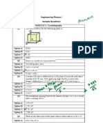 Engineering Physics I Sample Questions: MODULE-2-Crystallography Q1