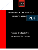 ELP Budget 2011 - Final