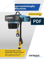 Uncompromisingly Cost-Effective: Demag DC-Com Special Chain Hoist