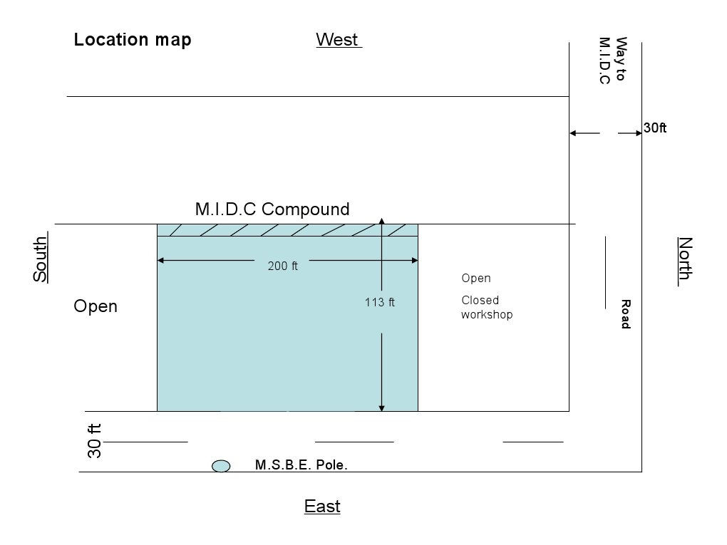 M.I.D.C Location Map Overview | PDF
