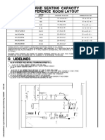 Size and Seating Capacity Conference Room Layout: Nimum