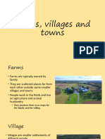 Farms, Villages and Towns