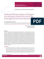 11. Predictive Policing. Utopia or Distopia...