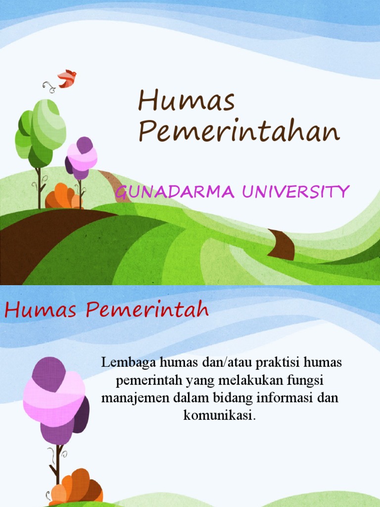 Humas Pemerintah: Fungsi dan Etika | PDF | Karier & Perkembangan | Politik