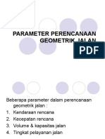 PGJ - 04 - Parameter Perencanaan Geometrik Jalan