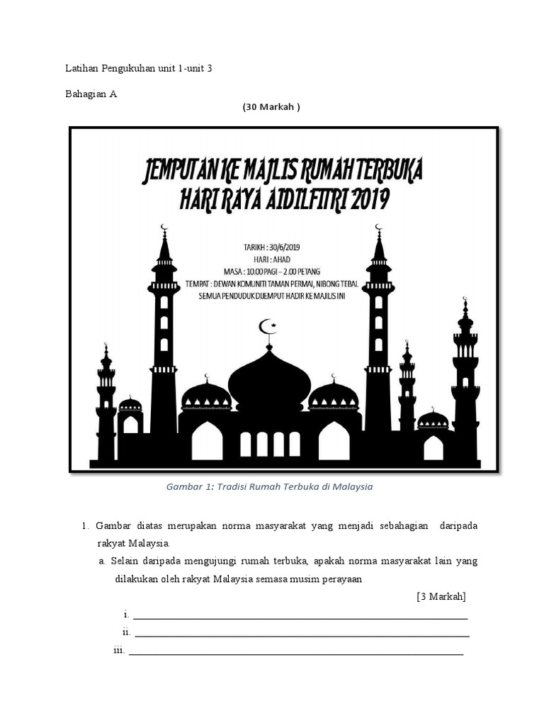 Latihan Pengukuhan Unit 1 3 Pdf