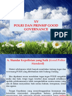 Polri & Prinsip Good Governance