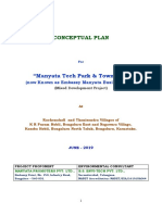 Conceptual Plan: "Manyata Tech Park & Township"