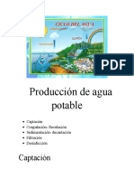 Producción de Agua Potable