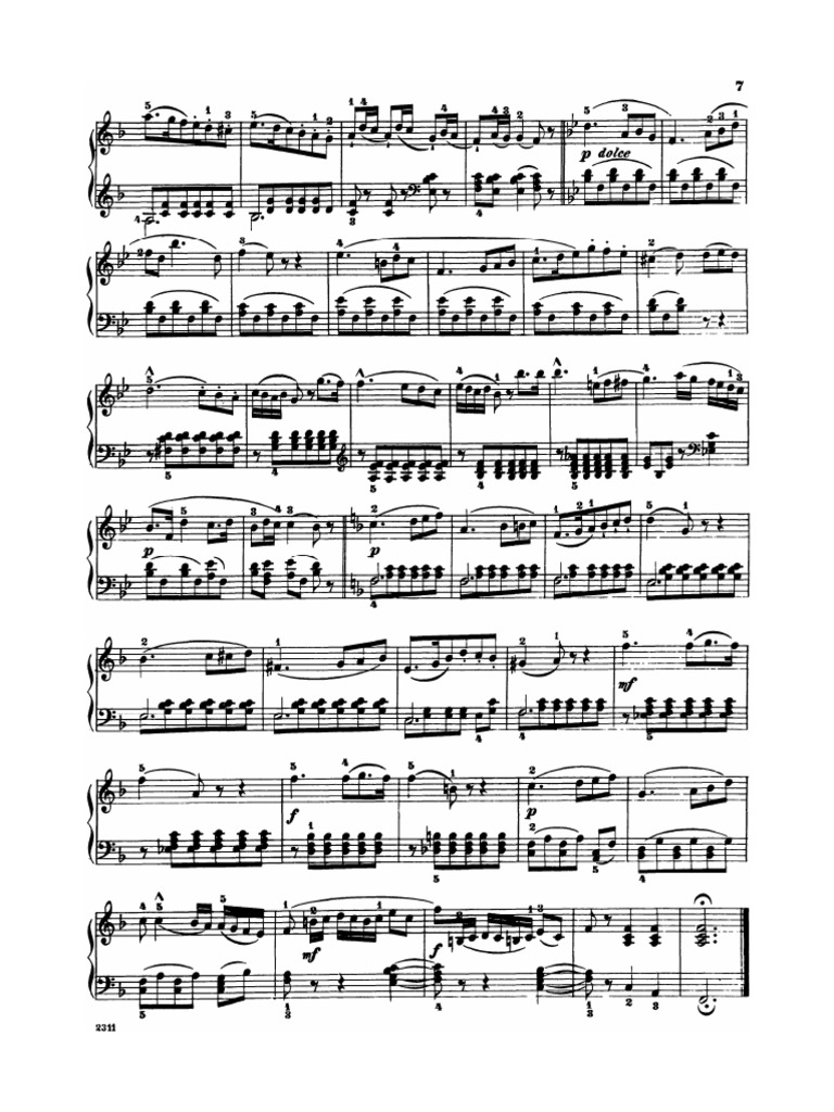 Lichner Sonatina In F Op 4 No 2 Third Movement Pg 2 Pdf