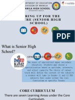 Gearing Up For The Future (Senior High School)