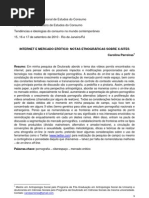 INTERNET E MERCADO ERÓTICO NOTAS ETNOGRÁFICAS SOBRE X-SITES