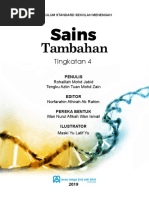 Buku Teks Digital KSSM - Sains Tambahan Tingkatan 4