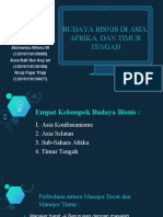 3 Budaya Bisnis Di Asia, Afrika, Dan Timur Tengah