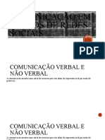 3 - Comunicação não verbal