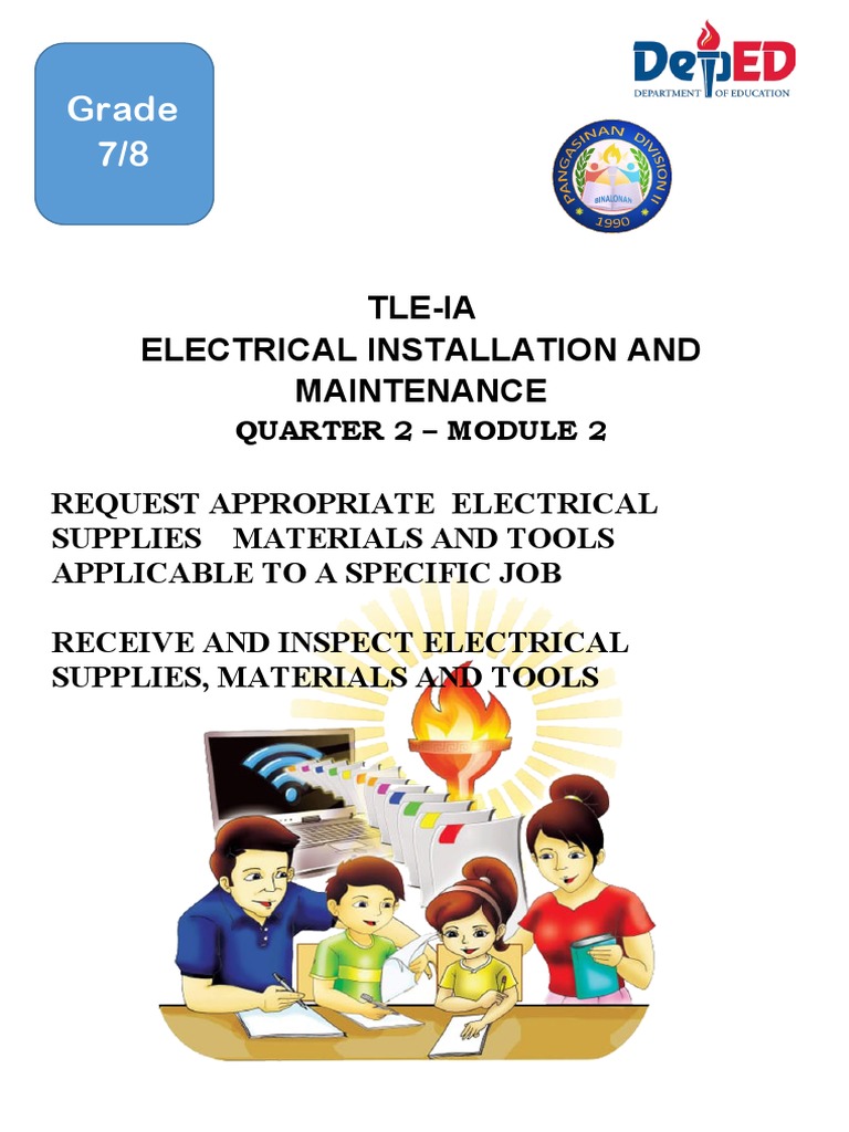 Grade 7/8: Tle-Ia Electrical Installation and Maintenance | PDF | Cargo ...