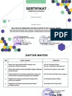 SERTIFIKAT KEPERAWATAN