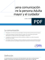 Buena Comunicación Entre La Persona Adulta Mayor y