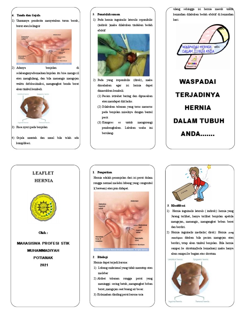 Leaflet Hernia | PDF