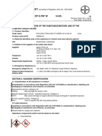 Racumin Tracking Powder MSDS