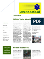 Event-Safe Nieuwsbrief 2010-2