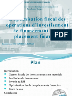 3 - Optimi Fisc Des Opérations D'investissement, de Placement ...