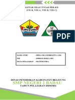 Daftar Nilai Tugas Per-Kd