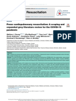 Prone Cardiopulmonary Resuscitation: A Scoping and Expanded Grey Literature Review For The COVID-19 Pandemic