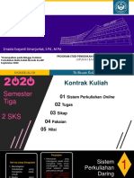 Kontrak Kuliah Menulis Kreatif