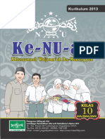 Buku Aswaja KeNUan SMA MA Kelas 10