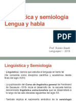 PP Sobre Saussure y Signo Lingüísitico