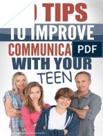 Communication With Your Teen: 10 Tips To Improve