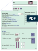 The Laptop Bag Project: Cutting Diagram & Written Instructions