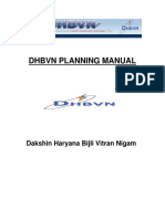 DHBVN planning manual for load growth and power infrastructure development