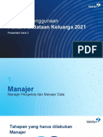 Petunjuk Penggunaan: Portal Pendataan Keluarga 2021