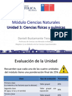 UNIDAD III - Ciencias FÍSICAS Y QUÍMICAS