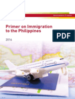 Primer On Immigration To The Philippines