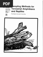 Sampling Methods for Terrestrial Amphibians and Reptiles