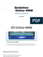 (Guideline For Customer) DO Online HMM